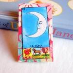 La Luna The Moon - Mexican Loteria Card - Paper..