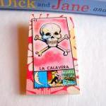 La Calavera The Skull - Mexican Loteria Card -..