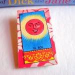 El Sol The Sun - Mexican Loteria Card - Paper And..