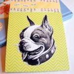 One Little Dog - Boston Terrier - Wall Art Decor..
