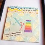 X Is For Xylophone Collage - Kids Nursery..