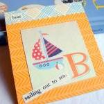 B Is For Boat Collage - Kids Nursery Childrens..