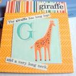 G Is For Giraffe Collage - Kids Nursery Childrens..