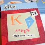 K Is For Kite Collage - Kids Nursery Childrens..