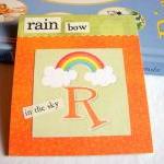 R Is For Rainbow Collage - Kids Nursery Childrens..